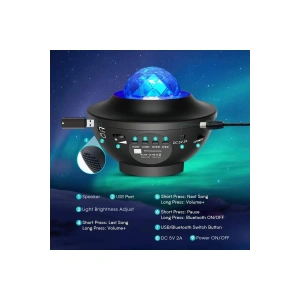 Galaxy Cover Multifonksiyon Projektör