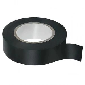 Globe NO2133 19mm 25Yrd Vinil Alev Yürütmeyen İzole Bant 23 Metre Siyah Tekli