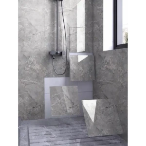 Gri Mermer Desen Duvar Sticker (30x30)