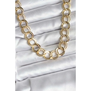 HarmonyAura 14K Gold Renk Kaplama Samanyolu Model CM Kadın Kolye