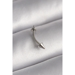 HarmonyAura 316L Çelik Gümüş Renk Çivi Model Piercing