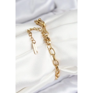 HarmonyAura 316L Çelik Tifany Ağaç Model Gold Renk Kadın Bileklik