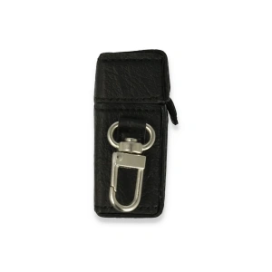 HarmonyAura  Airpods 2 (2.nesil) Deri Kılıf - Siyah