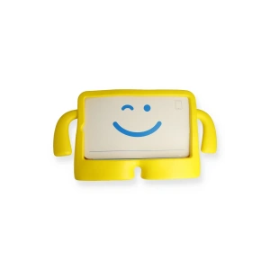 HarmonyAura Apple iPad Pro 13 (2024) Karakter Tablet Silikon - Sarı