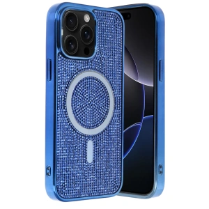 HarmonyAura Apple iPhone 12 Pro Helen Magsafe Kapak - Lacivert