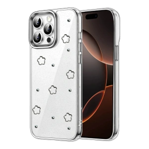 HarmonyAura Apple iPhone 14 Pro Max Fiyonk Desenli Kapak - Desen 8