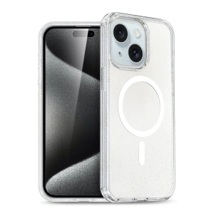 HarmonyAura Apple iPhone 14 Star Magsafe Kapak - Şeffaf