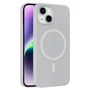 HarmonyAura Apple iPhone 14 Tuna PC Slim Magsafe Kapak - Şeffaf