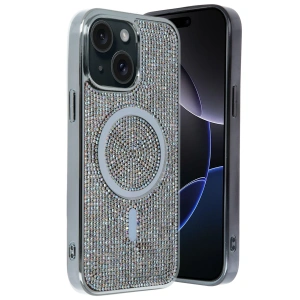 HarmonyAura Apple iPhone 15 Helen Magsafe Kapak - Rainbow