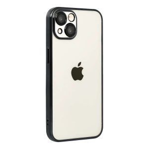 HarmonyAura Apple iPhone 15 Razer Lensli Silikon - Siyah