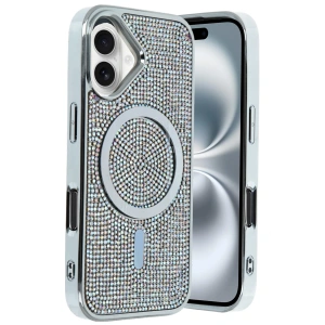 HarmonyAura Apple iPhone 16 Helen Magsafe Kapak - Rainbow