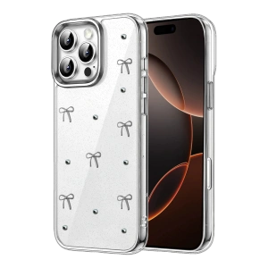 HarmonyAura Apple iPhone 16 Pro Fiyonk Desenli Kapak - Desen 5