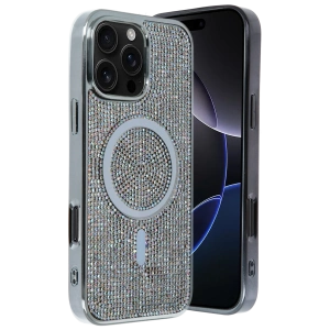 HarmonyAura Apple iPhone 16 Pro Helen Magsafe Kapak - Rainbow