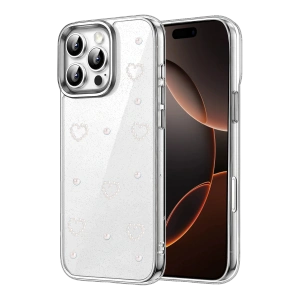 HarmonyAura Apple iPhone 16 Pro Max Fiyonk Desenli Kapak - Desen 10