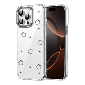 HarmonyAura Apple iPhone 16 Pro Max Fiyonk Desenli Kapak - Desen 2