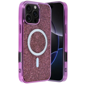 HarmonyAura Apple iPhone 16 Pro Max Helen Magsafe Kapak - Derin Mor