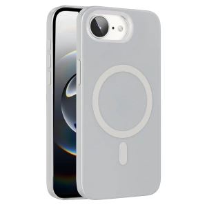 HarmonyAura Apple iPhone 16E Tuna PC Slim Magsafe Kapak - Şeffaf