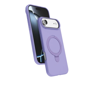 HarmonyAura Apple iPhone 17 Air Regal Magsafe Standlı Kapak - Lila