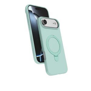 HarmonyAura Apple iPhone 17 Air Regal Magsafe Standlı Kapak - Su Yeşili