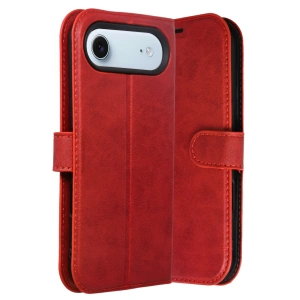 HarmonyAura Apple iPhone 17 Air Trend S Plus Kapaklı Kılıf - Kırmızı