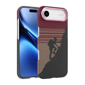 HarmonyAura Apple iPhone 17 Air Vega Magsafe Kapak - Kırmızı