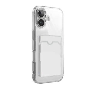 HarmonyAura Apple iPhone 17 Kart Şeffaf Silikon - Şeffaf