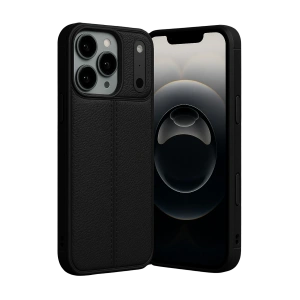 HarmonyAura Apple iPhone 17 Pro Max Auto Focus Kapak - Siyah