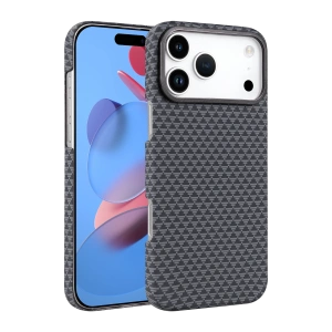 HarmonyAura Apple iPhone 17 Pro Vega Magsafe Kapak - Gri