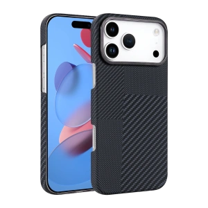 HarmonyAura Apple iPhone 17 Pro Vega Magsafe Kapak - Siyah