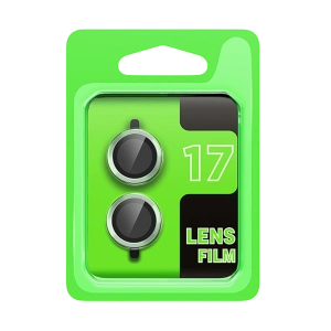 HarmonyAura Apple iPhone 17 Raze Metal Kamera Lens - Açık Yeşil