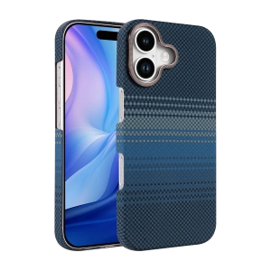 HarmonyAura Apple iPhone 17 Vega Magsafe Kapak - Mavi