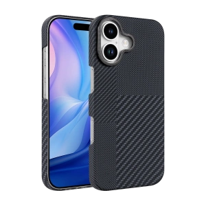 HarmonyAura Apple iPhone 17 Vega Magsafe Kapak - Siyah