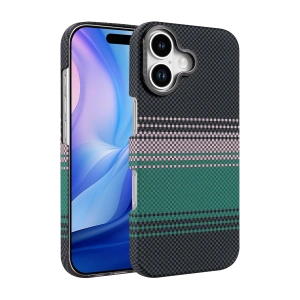 HarmonyAura Apple iPhone 17 Vega Magsafe Kapak - Yeşil