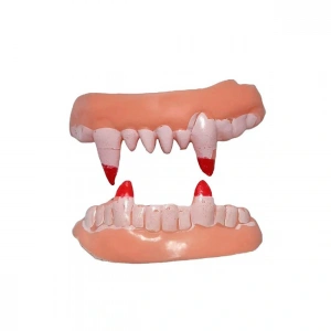 HarmonyAura Çift Damak Yumuşak Vampir Dişleri 1 Çift