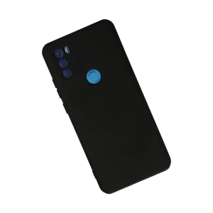 HarmonyAura  General Mobile Gm 21 Plus Kılıf Nano Içi Kadife Silikon - Siyah