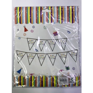 HarmonyAura Happy Birthday To You Flama Bayrak Süs