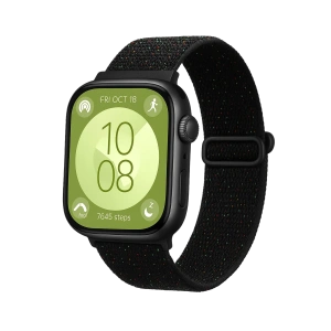 HarmonyAura Huawei Fit 4 Star Kordon - Benekli Siyah