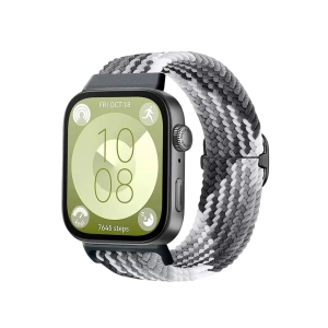 HarmonyAura Huawei Fit 4 Star Kordon - Gri-Siyah