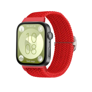 HarmonyAura Huawei Fit 4 Star Kordon - Kırmızı