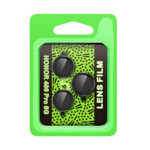 HarmonyAura Huawei Honor 400 Pro 5G Raze Metal Kamera Lens - Siyah