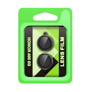 HarmonyAura Huawei Honor 400 Raze Metal Kamera Lens - Siyah