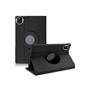 HarmonyAura Huawei Honor Pad X7 360 Tablet Deri Kılıf - Siyah