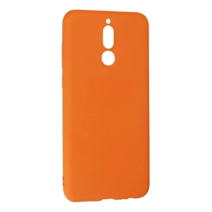 HarmonyAura  Huawei Mate 10 Lite Kılıf Nano Içi Kadife Silikon - Turuncu