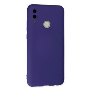 HarmonyAura  Huawei P Smart 2019 Kılıf Nano Içi Kadife Silikon - Mor