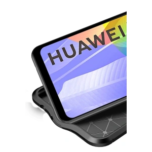 HarmonyAura  Huawei Y6p Kılıf Auto Focus Kapak - Kırmızı