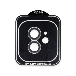 HarmonyAura iPhone 11 PVD Metal Kamera Lens - Siyah