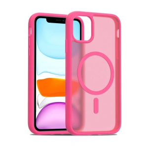 HarmonyAura iPhone 12 Jota Magsafe Kapak - Rose