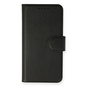 HarmonyAura  Iphone 13 Mini Kılıf Trend S Plus Kapaklı Kılıf - Siyah