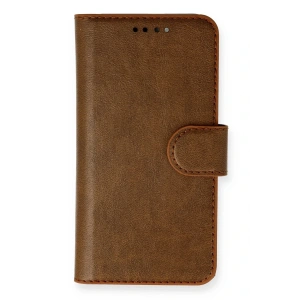 HarmonyAura  Iphone 13 Mini Kılıf Trend S Plus Kapaklı Kılıf - Taba