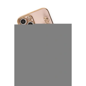 HarmonyAura  Iphone 14 Plus Kılıf Esila Silikon - Pudra